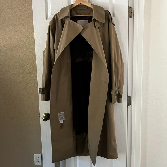 London Fog Limited Edition Men's Classic Trench Coat -  Size 40R - Picture 5 of 10